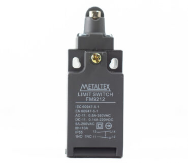 Chave Fim De Curso Plástica Atuador Rolete Fm9212 Metaltex 018.420