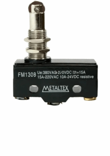Chave Fim De Curso Miniatura Fm1308 Atuador Rolete -metaltex 018.419
