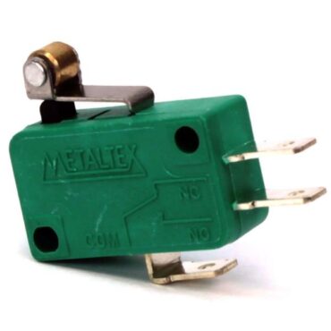 Micro Chave NS0-050D com Haste Curta e Rolete 10A Metaltex 018.163