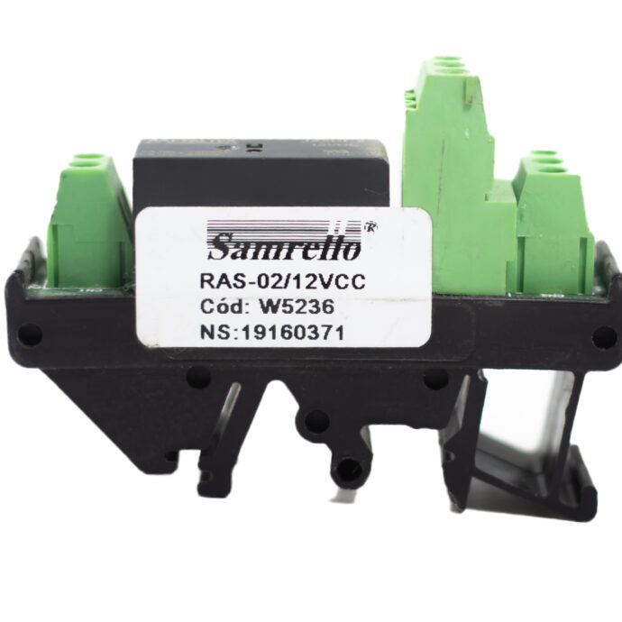 RELE ACOPL 12VCC 2REV 5A Q2R-D12 MTX 023.070