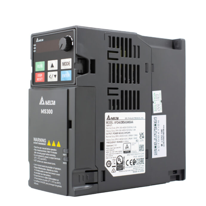 INVERSOR MS30 2HP 460V-C/STO VFD4A2MS43ANSA 200.189