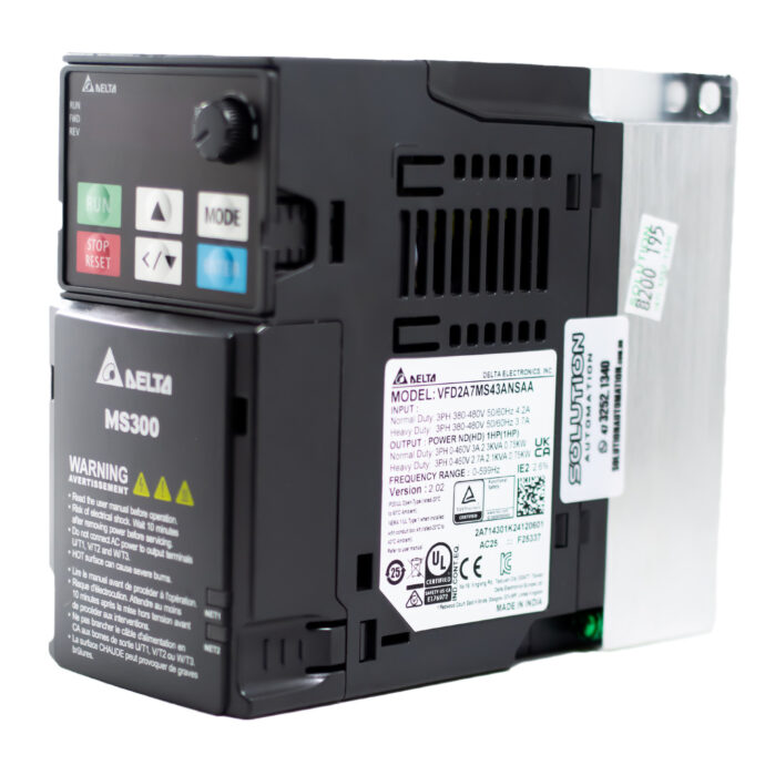 INVERSOR MS300 1.0HP 460V 3F-C/STO VFD2A7MS43ANSAA 200.195