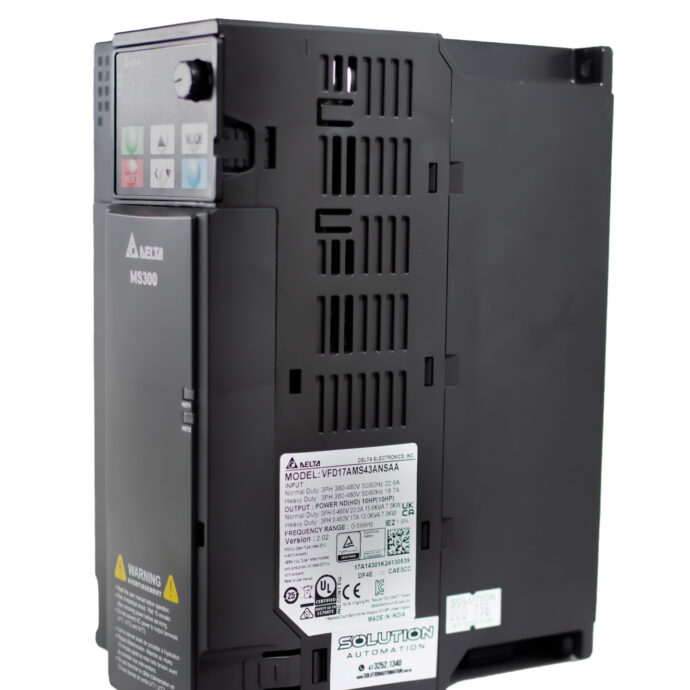 INVERSOR MS300 10HP 460V 3F-C/STO VFD17AMS43ANSA 200.196