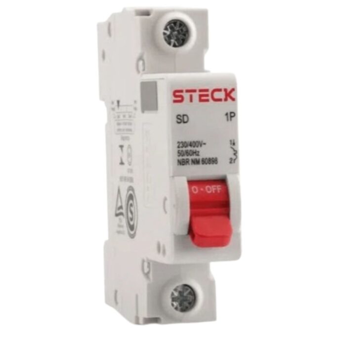 DISJUNTOR SERIE SD61 20A 1P CURVA C 3KA SDD61C20 004.816