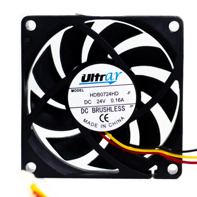 VENTILADOR MINI 70X70X15 24V HDB0724HDF 8648 005.055