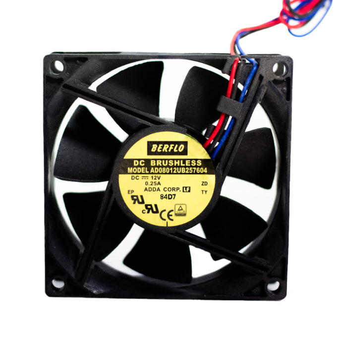 VENTILADOR MINI 12V 80X80X25 AD08012UB257604 005.105