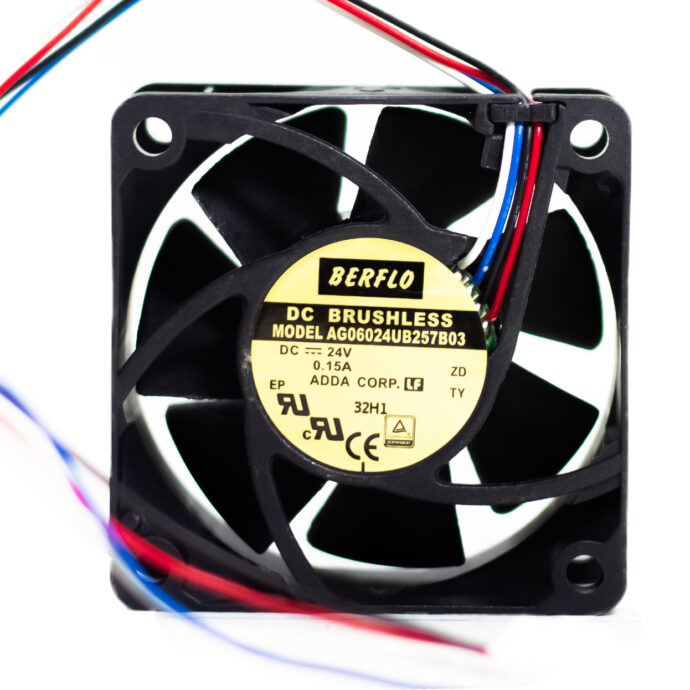 VENTILADOR MINI 24V 60X60X25 AG06024UB257B03 7803 005.107