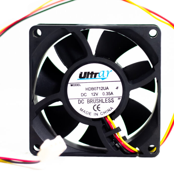 VENTILADOR HDB0712UAF 70X70X25 12V HDB0712UAF 8710 005.111