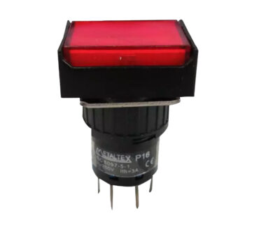 BOTÃO PULSO ILUM 220VCA VERMELHO P16-BL2-R1 MTX 008.070