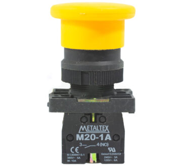 BOTÃO EMERGENCIA PULSO AMARELO P20BMR-Y-1A MTX 011.065