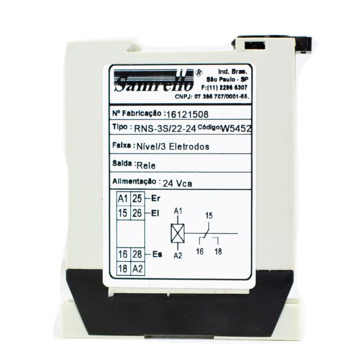 RELE NIVEL 3 EL 24VCA RNS-03S/22 SUP SAM 024.055