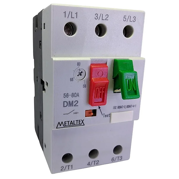 DISJUNTOR MOTOR BDM-G3800 (56-80A) 003.015