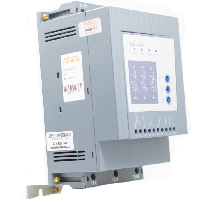 SOFT STARTER 60A-25CV-220V 40CV 380V PS10-60-4T 200.018
