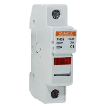 PORTA FUSIVEL 10X38MM 1POLO 32A FH321 I16003 103.511