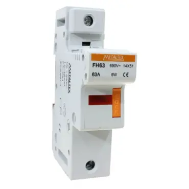 FH631 PORTA FUSIVEL 14X51MM 1P 63A I16006 103.514