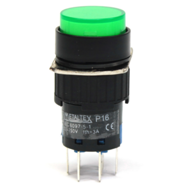 BOTÃO PULSO ILUM 24VCC P16-BR7-G2 MTX 008.073