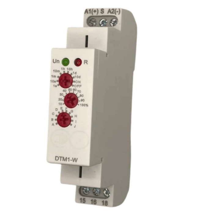 RELE TEMP MULTI 0,1SEG A 240HRS 12-240VCA/CC DTM1-W I21714 025.276