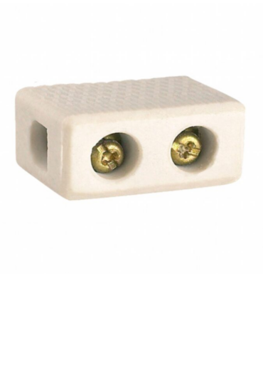 CONECTOR PORCELANA 6MM 1 POLOS W-101 015.093