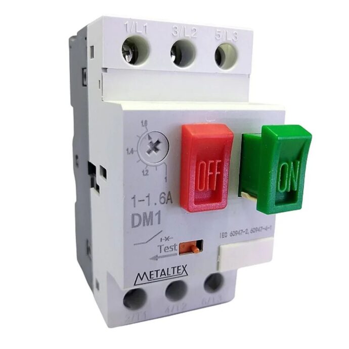 DISJUNTOR MOTOR 1-1,6A DM1-1,6A I07690 003.102