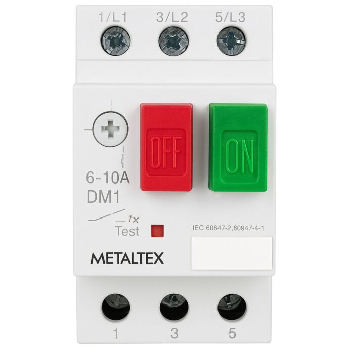 DISJUNTOR MOTOR 6-10A DM3-10A I27559 003.106