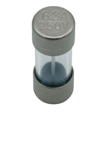 FUS VIDRO 5X20 RAP 6,3A 250V V-20AGKF 6,3A 250V 047.009