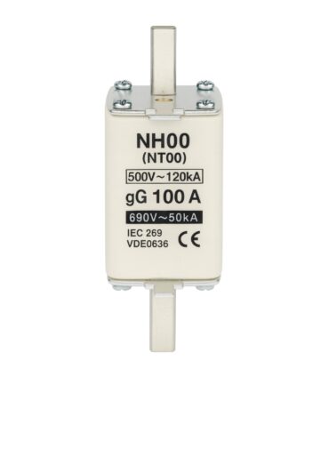 FUSIVEL NH00 100A U/R 500V 120KA *FUS NH00 100A U/R 106.114