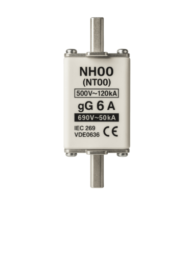 FUSIVEL NH00 6A GL/GG 500V 106.002