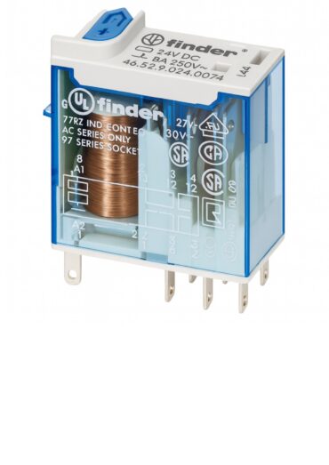 RELE 24VCC 2REV 46.52.9.024.0074 FINDER 023.198