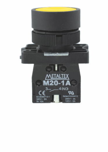 BOTAO PULSO FACE 22MM AM 1NA P20AFR-Y-1A I23238 008.157