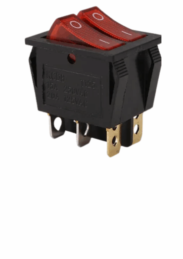 CHAVE L/D DUPLA VERM ILUM. 20A 6PIN 220V 107.209