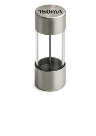 FUSIVEL DE VIDRO 6X32 RAP 150MA 250V V-3AGKF150MA250V DEKFUSE 047.031