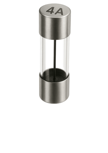 FUSIVEL DE VIDRO 6X32 RAP 4A 250V V-3AGKF 4A 250V DEKFUSE 047.026