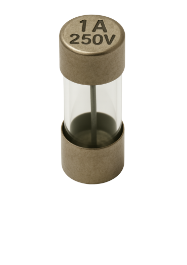 FUSIVEL DE VIDRO 5X20MM 1A 250V V-20AGKF 1A 250V 047.003