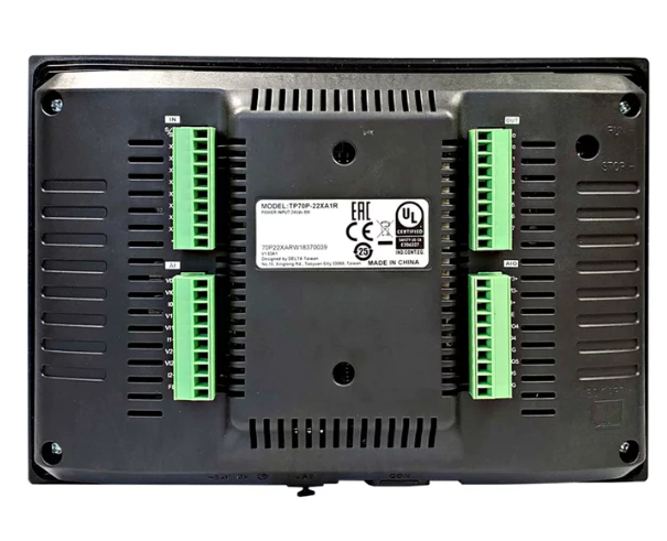 PAINEL TEXTO TOUCH 7″ C/ CLP INTEGRADO 8ED/8SD TP70P-22XA1R 060.240