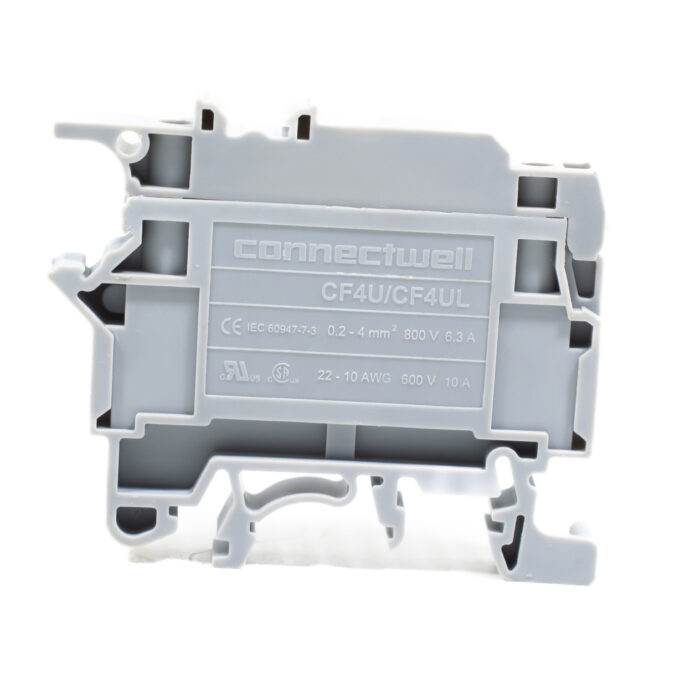 BORNE PORTA FUSIVEL (5X20/5X25) CZ CF4U 015.032