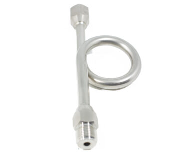 SERPENTINA INOX CONEXAO 1/2 BSP (TUBO SIFAO TROMBETA)TS.2.1.12B 040.036