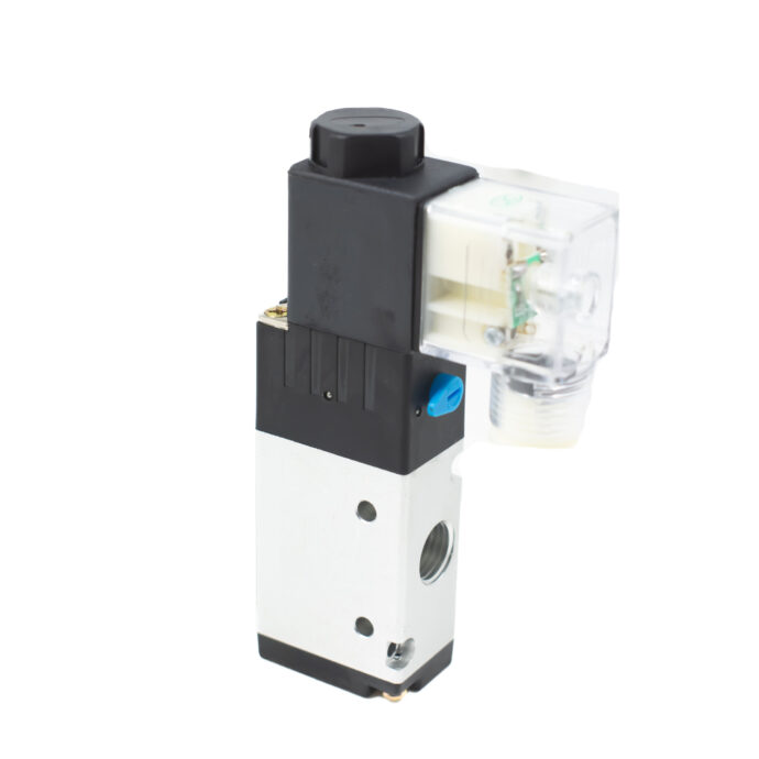 VALVULA SOL/MOLA 3/2 1/4″BSPP 24VCC 3V210-08DC24V 500.017