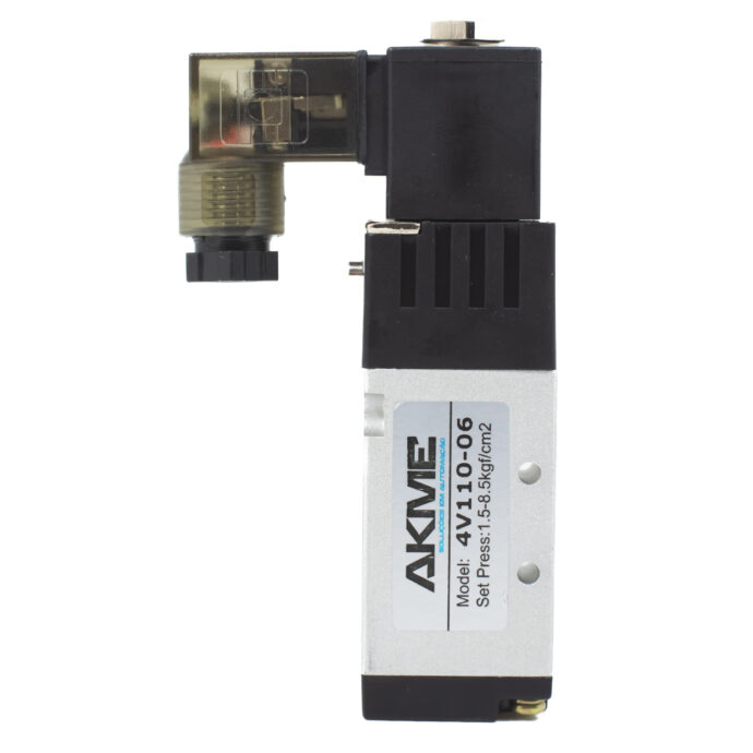 VALVULA S SOL 5/2 1/8″ BSPP 220VAC 4V110-06 AC220V 500.097