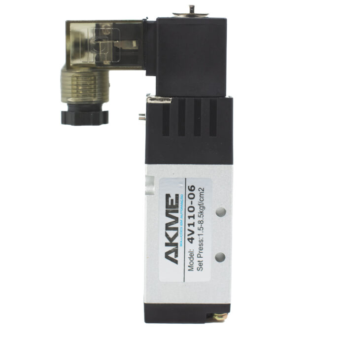 VALVULA S SOL 5/2 1/8″ BSPP 24VCC 4V110-06 DC24V 500.275