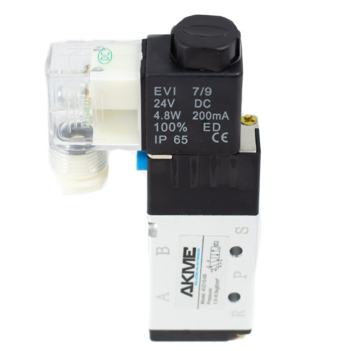 VALVULA S SOL 5/2 1/4″ BSPP 24VCC E4V210-08 DC24V 500.312