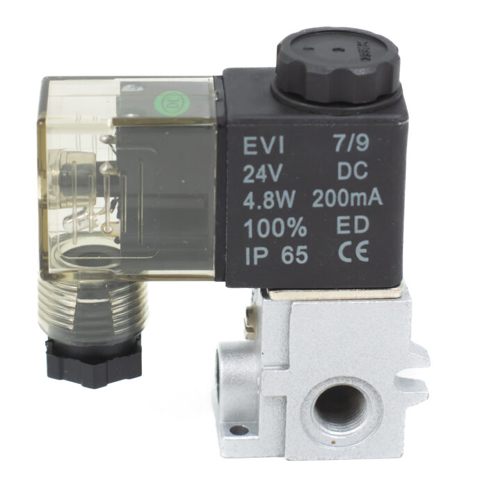 VALVULA SOL MINI 1/8 3/2 VIAS 024VCC *VSMI1832E4 500.566