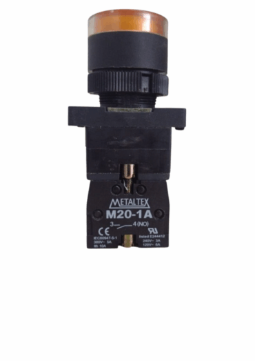 BOTÃO PULSO ILUM AMARELO P20-IFR-Y-1C/AM MTX 009.557