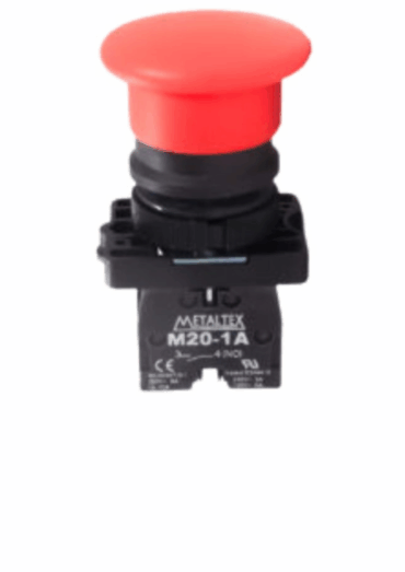 BOTAO EMERGENCIA COG 22MM VM P20AMR-R-1A 011.052