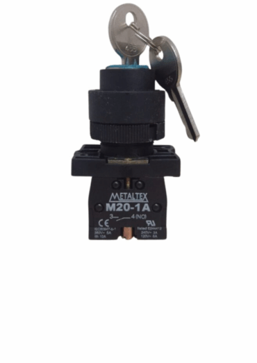 SELETORA COM CHAVE 3 POSI 9 P20KSR4-B-2A MTX 012.612