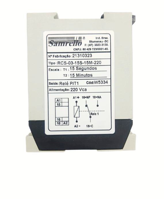 RELE CICLICO RCS-03-15S-15M 220 ALIM 220VCA 5334 025.311
