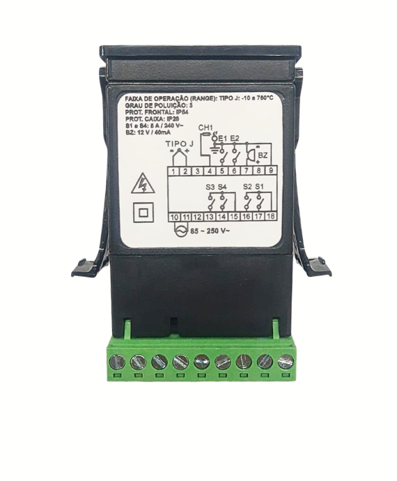 CONTROLE DIGITAL TEMPERATURA C/ TEMP INV-YA YA2-11-J-H 15430 025.243