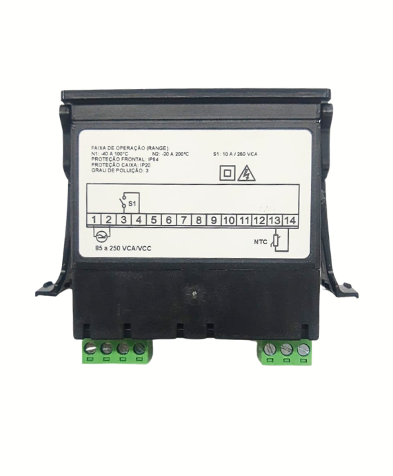 CONTROLADOR DIG TEMP INV-KC KC1-01-N1-H-R10 220V 11954 025.323