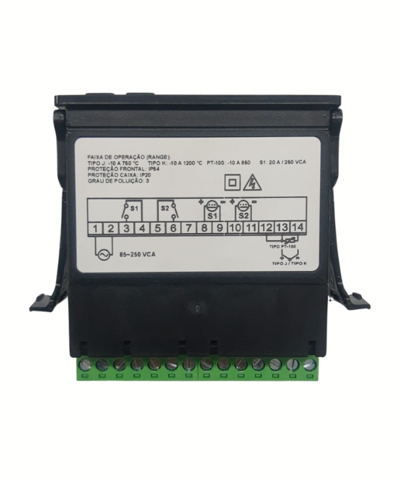 CONTROLADOR DIG TEMP INV-KC KC5-02-M-H 16881 025.197