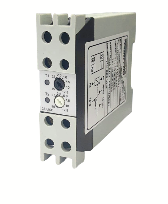 RELE TEMPORIZADOR CICLICO RCS-03-15M-220 T1 T2 5321 SAM 025.052