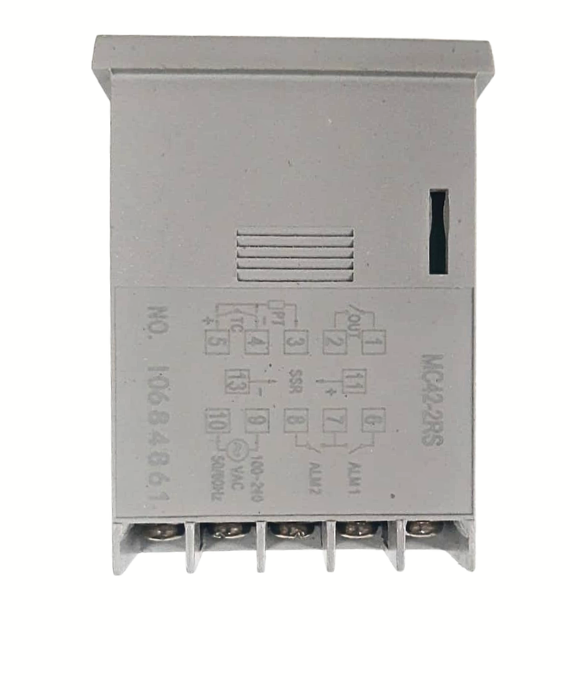 COTROLADOR TEMP 4 DIG 48X48MM 110/220VCA MC42-2RS 025.343